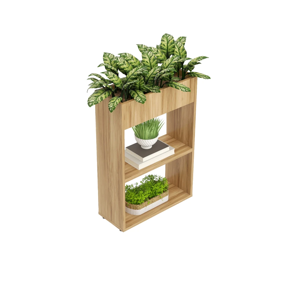Floreira para mesa de escritório aberta Level